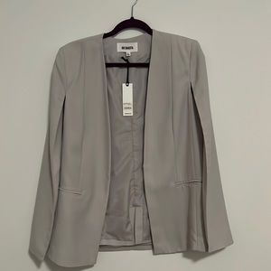 Light Grey Cape Blazer